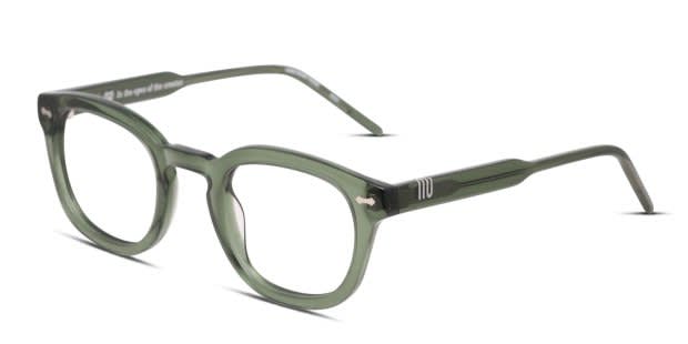 Muse Mitchum Green/Clear Eyeglasses | Includes FREE Rx Lenses