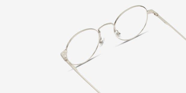 Ottoto Arkush Silver Prescription Eyeglasses
