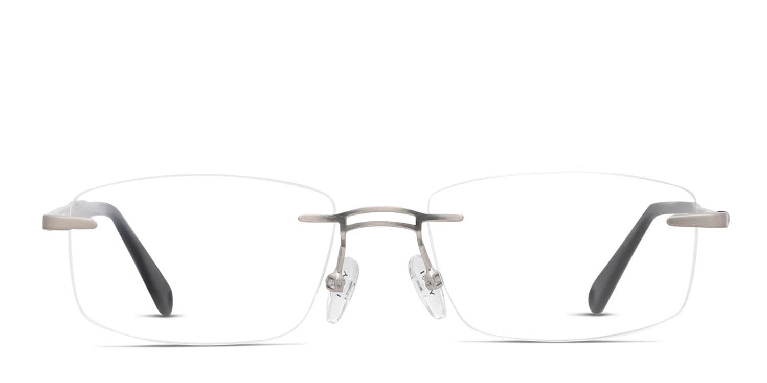 Yoji Tokyo Silver/Black Prescription Eyeglasses