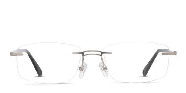 yomasigen.73105② Yoji Samus Silver/Black Prescription Eyeglasses