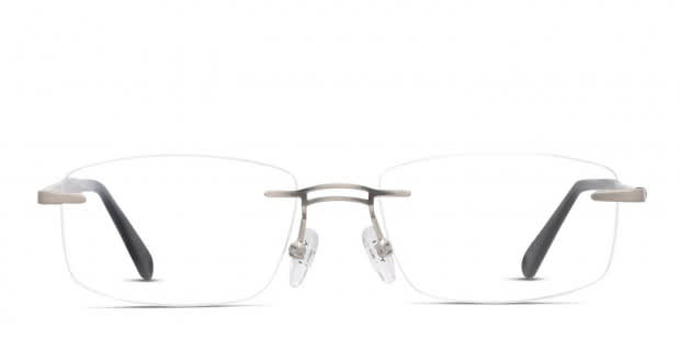 Yoji Samus Silver/Black Prescription Eyeglasses