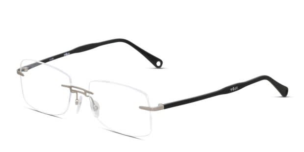 Yoji Tokyo Silver/Black Prescription Eyeglasses