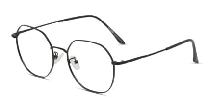 Ottoto Evyo Black glasses - Black - Angle View