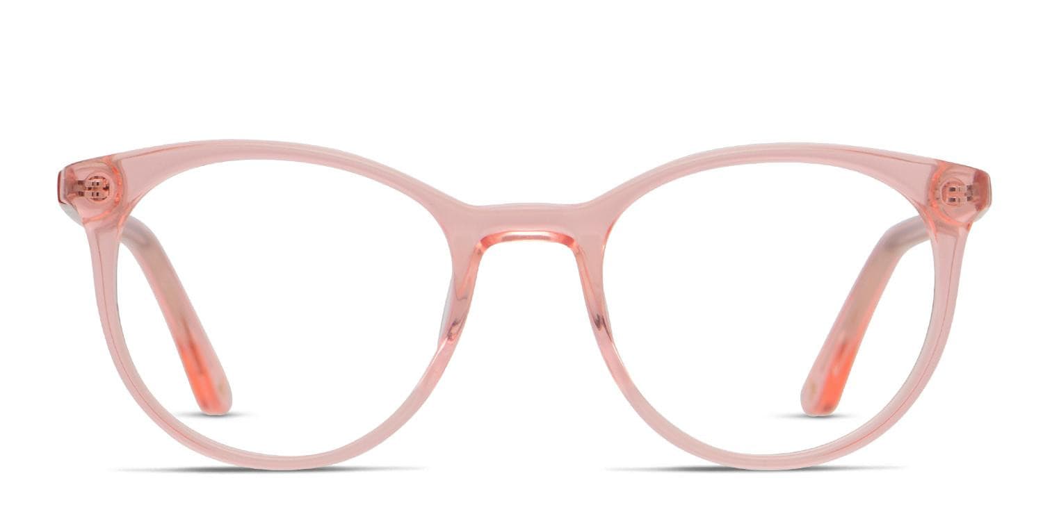 Amelia E. Veronique Pink/Clear Prescription Eyeglasses