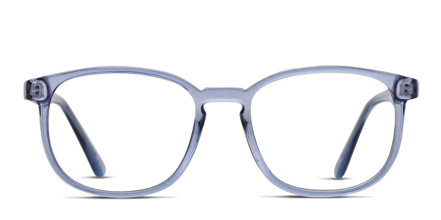 Muse Campbell Blue, Clear glasses - Blue / Clear - Frontal View