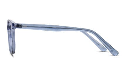 Muse Campbell Blue, Clear glasses - Blue / Clear - Side View