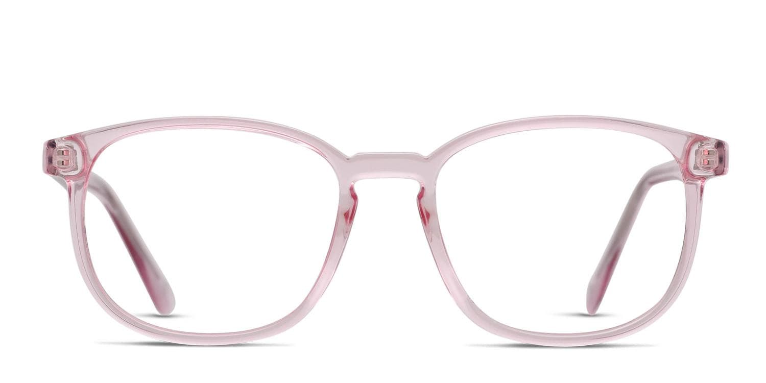 Muse Campbell Pink/Clear Eyeglasses | Includes FREE Rx Lenses