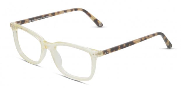 Motivatie hoesten Dankbaar Muse Matisse Clear/Yellow/Tortoise Prescription Eyeglasses