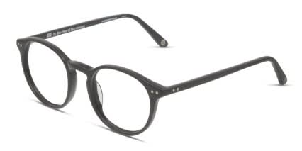 Muse Norris Shiny Black glasses - Shiny Black - Angle View