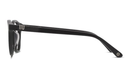 Muse GPA Shiny Black glasses - Shiny Black - Side View