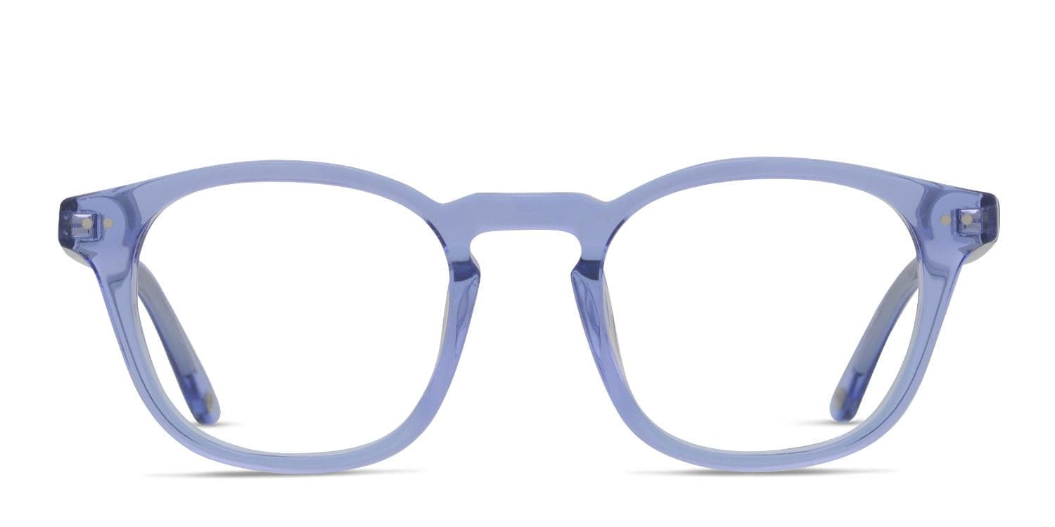 Muse GPA Blue, Clear glasses - Blue / Clear - Frontal View