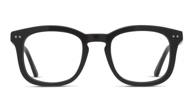 Muse McNeil Shiny Black Eyeglasses | Includes FREE Rx Lenses Muse McNeil Shiny Black Eyeglasses | Includes FREE Rx Lenses