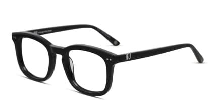 Muse McNeil Shiny Black glasses - Shiny Black - Angle View