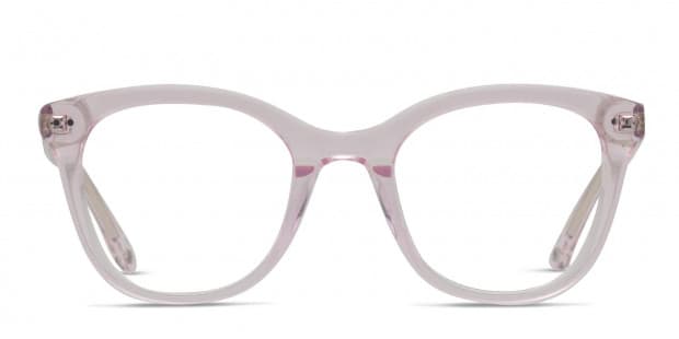 Muse Crystal Pink Clear Eyeglasses Includes FREE Rx Lenses