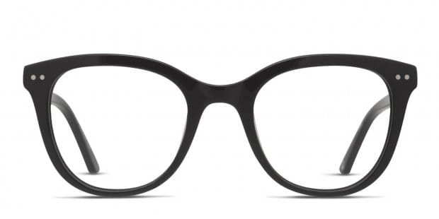 Black crystal eyeglass frames hotsell