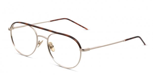 Moat イタリア語（A） Ottoto Craft Gold/Totoise Eyeglasses | Includes FREE Rx Lenses