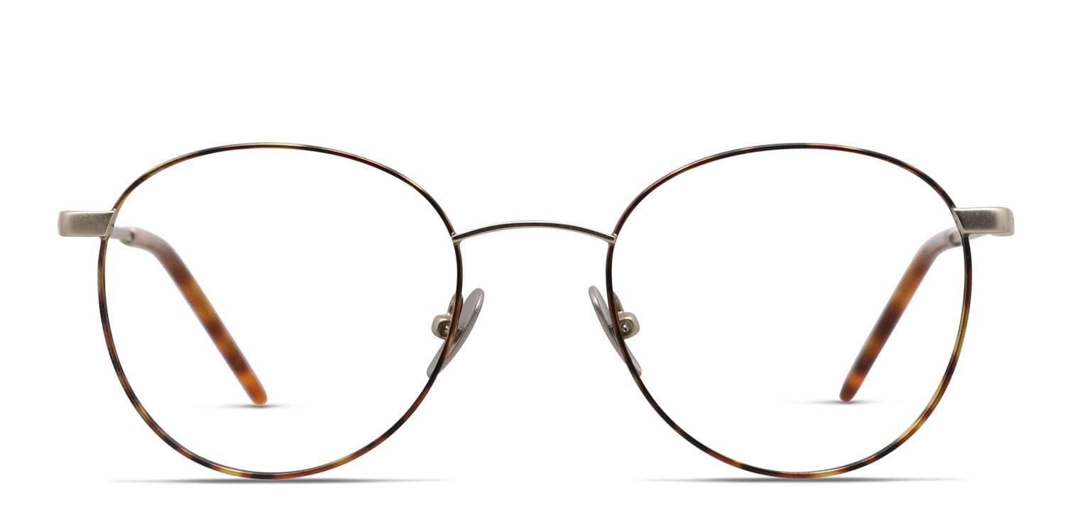 Muse Brookline Shiny Black/Gold Eyeglasses | Includes FREE