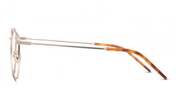 Ottoto Binotto Gold Eyeglasses | Includes FREE Rx Lenses
