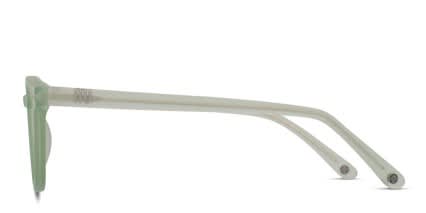 Muse Cherish Green, Clear glasses - Green / Clear - Side View