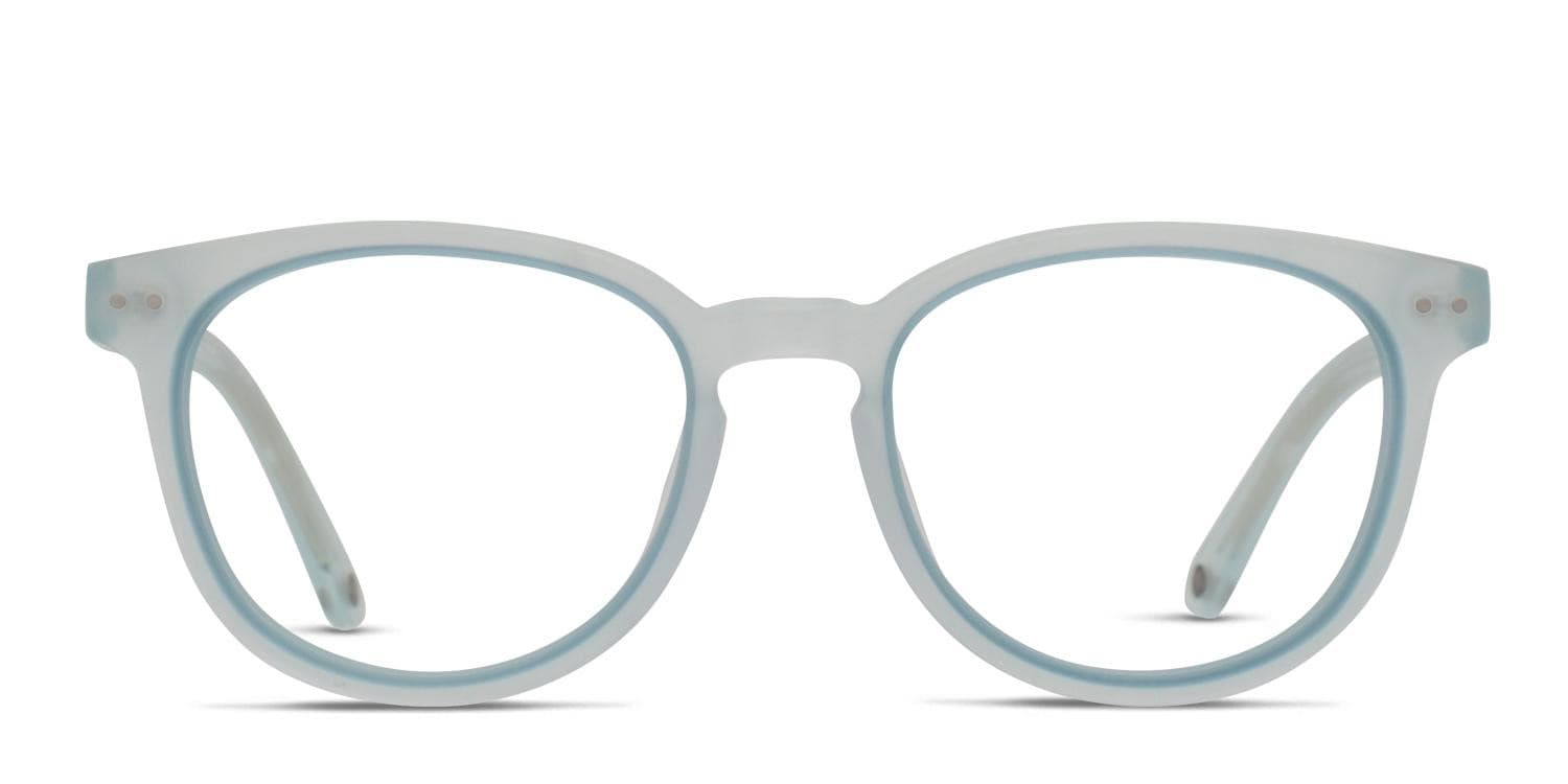Muse Class Clear/Blue Eyeglasses | Includes FREE Rx Lenses