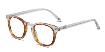 Muse Elixir Clear, Tortoise glasses - Clear / Tortoise - Angle View