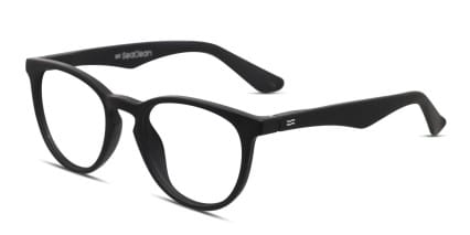 SeaClean Osprey Black glasses - Black - Angle View