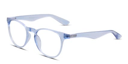 SeaClean Cormorant Blue, Clear glasses - Blue / Clear - Angle View