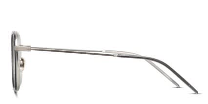 Ottoto Fefero Gray, Silver glasses - Gray / Silver - Side View