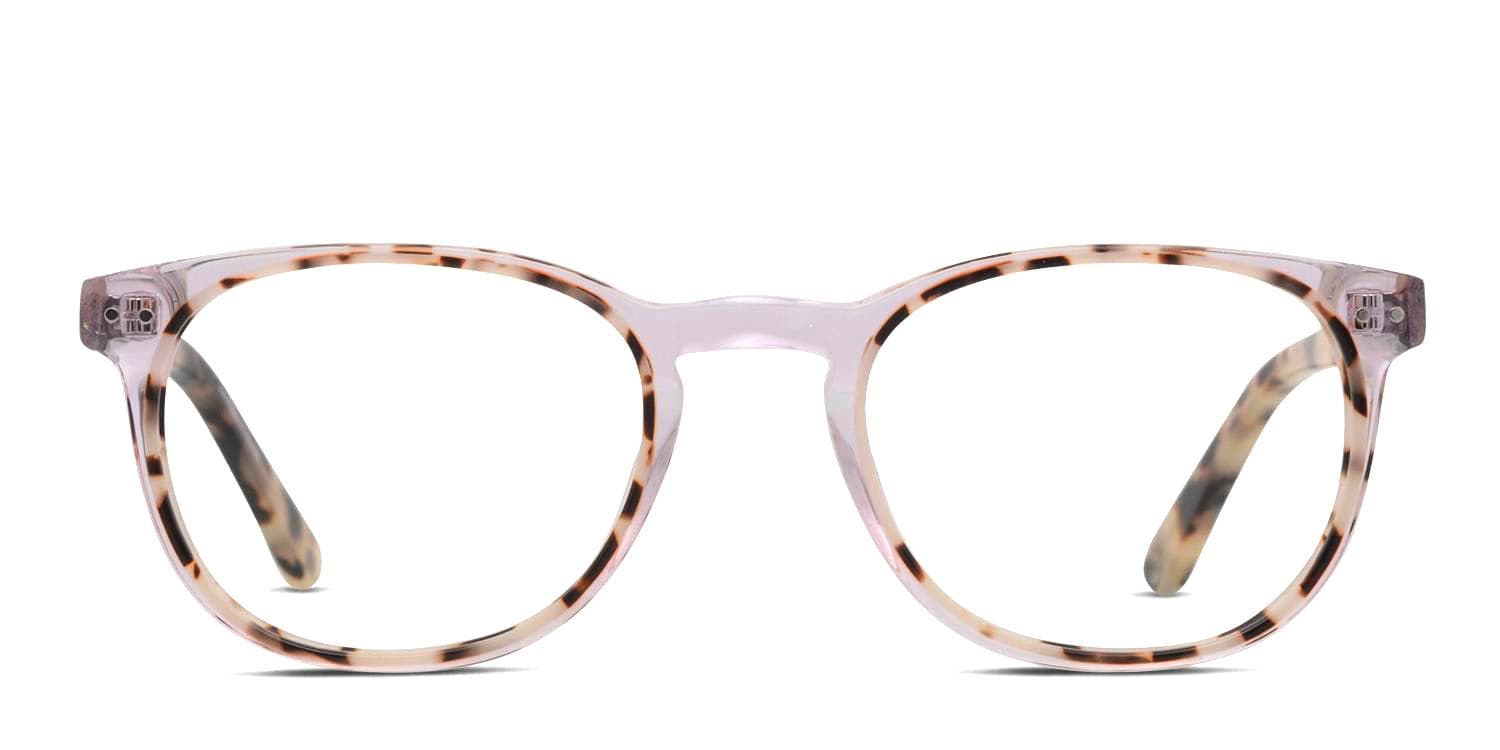 Muse Class Purple, Clear, Tortoise glasses - Purple / Clear / Tortoise - Frontal View