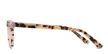Muse Class Purple, Clear, Tortoise glasses - Purple / Clear / Tortoise - Side View
