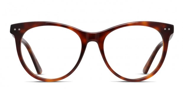 Muse Atherny Brown Tortoise Eyeglasses Includes FREE Rx Lenses