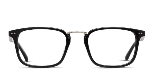 Ottoto Mirko Shiny Black Eyeglasses | Includes FREE Rx Lenses
