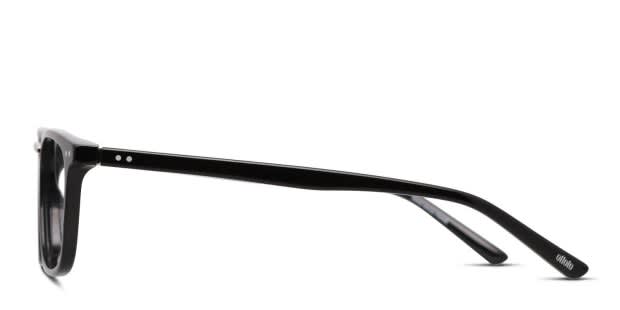 Ottoto Mirko Shiny Black Eyeglasses | Includes FREE Rx Lenses