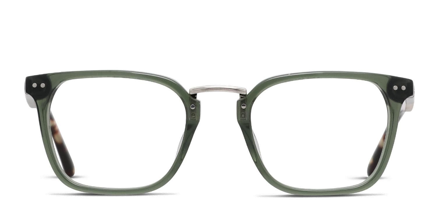Ottoto Moralo Green/Clear/Tortoise Eyeglasses | Includes FREE Rx