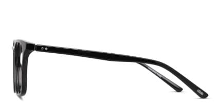 Ottoto Orso Shiny Black glasses - Shiny Black - Side View