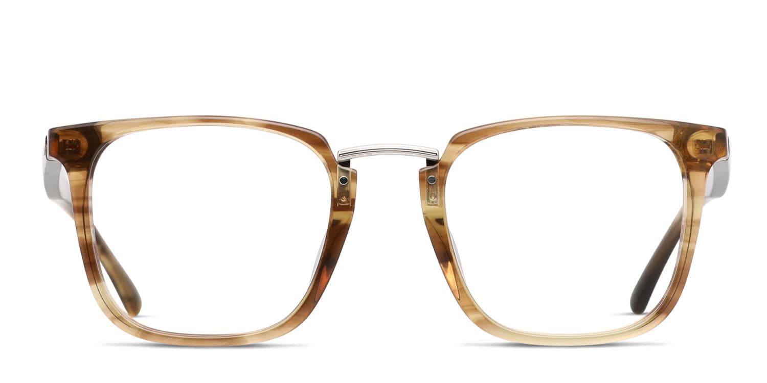 Ottoto Orso Brown/Clear Eyeglasses | Includes FREE Rx Lenses