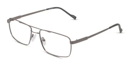 Lithe Gunmetal glasses - Gunmetal - Angle View