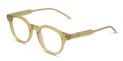 Muse Merrill Clear Brown glasses - Clear / Brown - Angle View