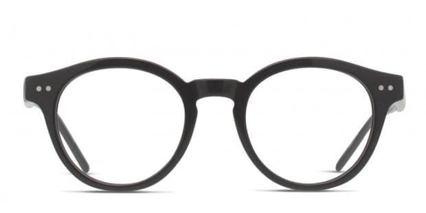 YevsSaintLaurant 『MUSE』ミューズ Muse Glaze Shiny Black Prescription Eyeglasses
