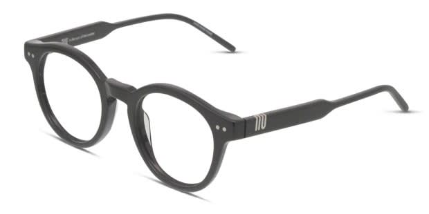 Muse Merrill Shiny Black Eyeglasses | Includes FREE Rx Lenses