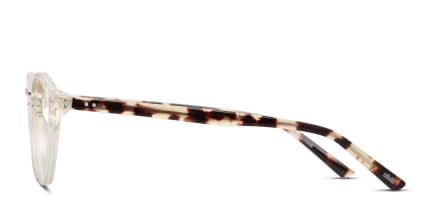 Ottoto Melany Yellow, Clear glasses - Yellow / Clear - Side View
