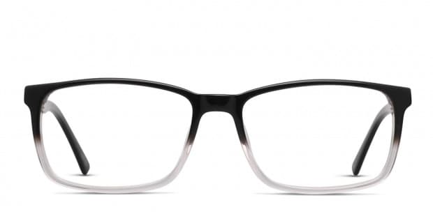 Black and clear eyeglasses on sale
