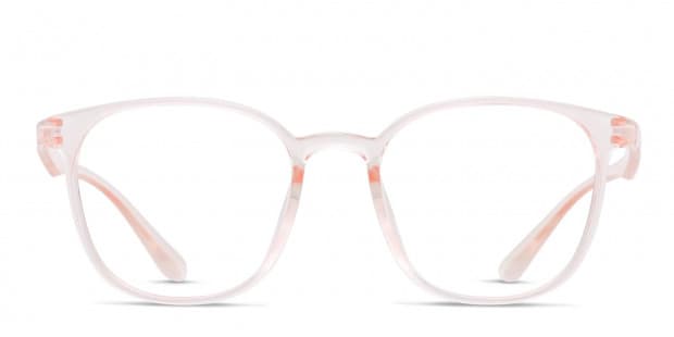 Lyanna Clear Pink Eyeglasses Includes FREE Rx Lenses