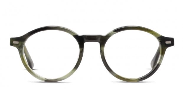 Round Green FSA HSA Prescription Included Online Eyeglasses Muse M Round Frames Discounted Bifocal Transitions Stylish Cool Fashion
