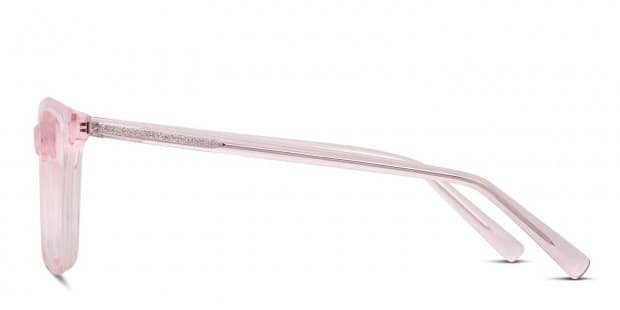 Clear pink 2025 gucci glasses