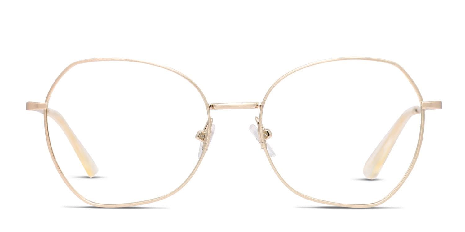 GUESS GU2795 001 Black Gold Womens Cat Eye Full Rim Eyeglasses Frames 54-14-140 Guess GU2795 Pink, Gold Prescription Eyeglasses main image 2