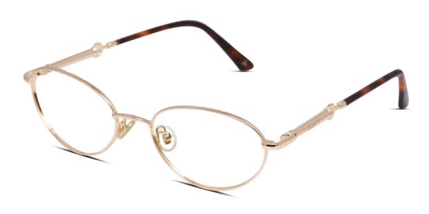 Amelia E. Becky Gold Eyeglasses | Includes FREE Rx Lenses