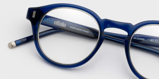 Ottoto Hudson Yards Blue Eyeglasses | Includes FREE Rx Lenses