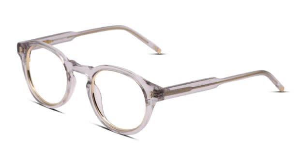 Ottoto Hudson Yards Gray/Clear Eyeglasses | Includes FREE Rx Lenses