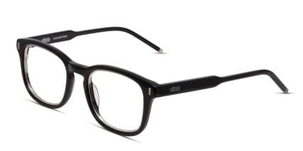 Ottoto Vauxhall Shiny Black glasses - Shiny Black - Angle View